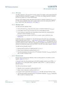 UJA1079TW/3V3/WD Datasheet Pagina 9