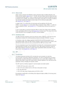 UJA1079TW/3V3/WD Datasheet Pagina 10