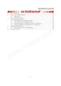 W25N01GVZEIT TR Datasheet Pagina 4