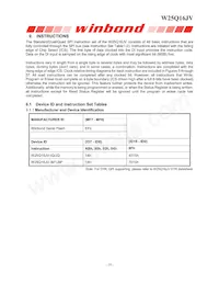 W25Q16JVUUIQ TR Datasheet Page 20