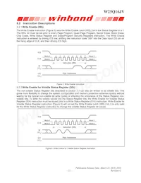 W25Q16JVUUIQ TR Datasheet Page 23