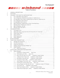 W25Q64JVTCIQ Datasheet Pagina 2