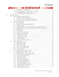 W25Q64JVTCIQ Datasheet Pagina 3