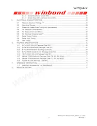 W25Q64JVTCIQ Datasheet Pagina 4