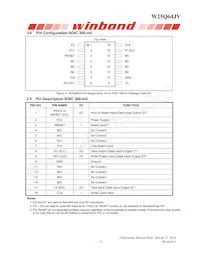 W25Q64JVTCIQ Datasheet Pagina 7