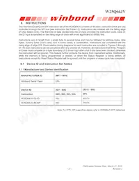 W25Q64JVTCIQ Datasheet Pagina 22