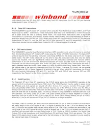 W25Q80EWUXIE TR Datasheet Pagina 11