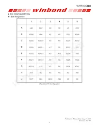 W957D6HBCX7I TR Datasheet Page 4