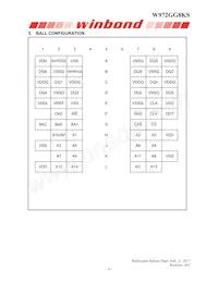 W972GG8KS-25 Datasheet Pagina 6