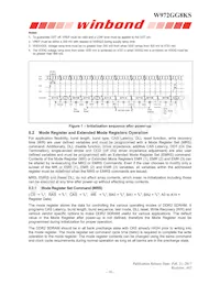 W972GG8KS-25 Datasheet Pagina 10