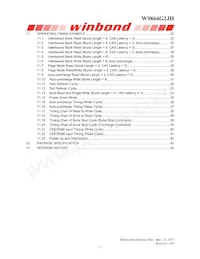 W9864G2JH-6 Datasheet Page 2