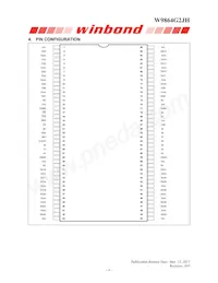 W9864G2JH-6 Datasheet Pagina 4