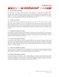 W9864G2JH-6 Datasheet Pagina 8