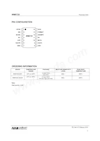 WM8725CGED/R Datasheet Pagina 3