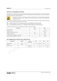 WM8725CGED/R Datasheet Pagina 4