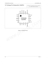 73S8024RN-IM/F Datasheet Page 22