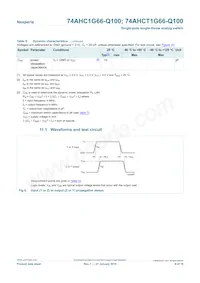 74AHCT1G66GW-Q100H Datasheet Pagina 8