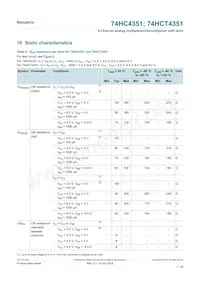 74HCT4351DB Datasheet Page 7