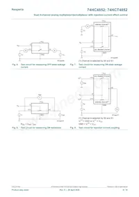 74HCT4852PW數據表 頁面 9