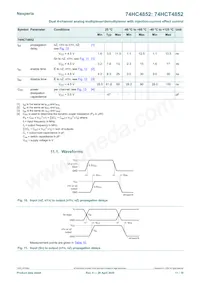 74HCT4852PW Datasheet Pagina 11