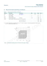 74LV4052PW/AUJ Datasheet Pagina 6