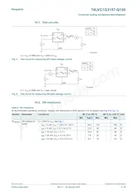 74LVC1G3157GV-Q10H Datasheet Pagina 5