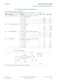 74LVC1G3157GV-Q10H數據表 頁面 11