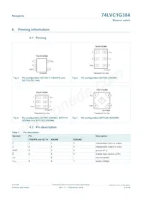 74LVC1G384GN數據表 頁面 3