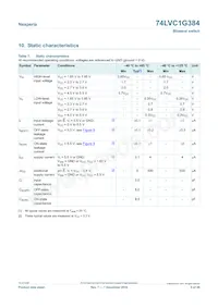 74LVC1G384GN數據表 頁面 5