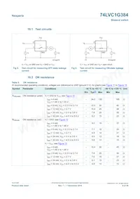 74LVC1G384GN Datasheet Pagina 6