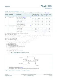 74LVC1G384GN數據表 頁面 10