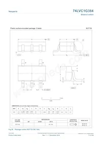 74LVC1G384GN Datasheet Pagina 17