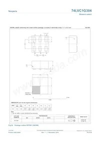 74LVC1G384GN數據表 頁面 19