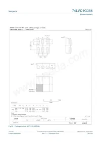 74LVC1G384GN Datasheet Pagina 20