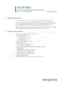 74LVC1G53GM Datasheet Cover