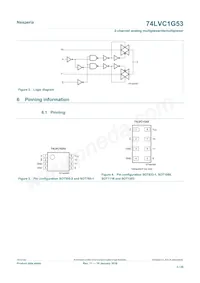 74LVC1G53GM Datenblatt Seite 3