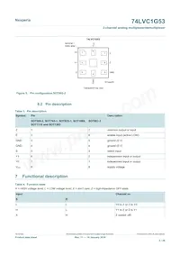 74LVC1G53GM Datasheet Page 4