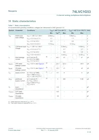 74LVC1G53GM Datasheet Page 6