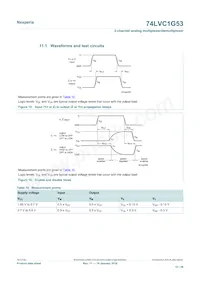 74LVC1G53GM Datasheet Page 12