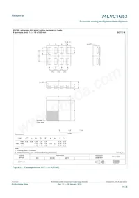 74LVC1G53GM Datasheet Page 21