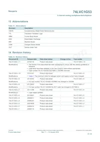 74LVC1G53GM Datasheet Page 23
