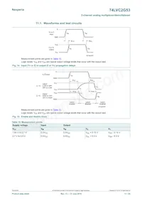 74LVC2G53GD Datasheet Pagina 11