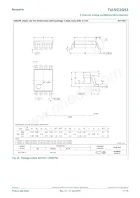 74LVC2G53GD Datasheet Pagina 17