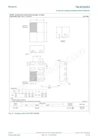 74LVC2G53GD Datasheet Pagina 19