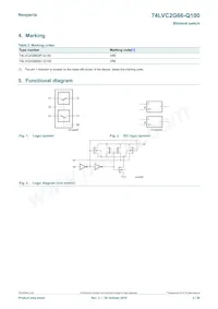 74LVC2G66DP-Q100H Datenblatt Seite 2