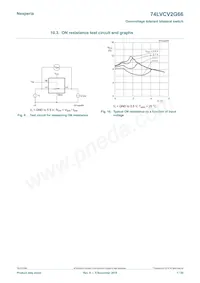 74LVCV2G66GD Datasheet Page 7