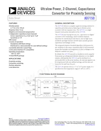 AD7150BRMZ-REEL Datenblatt Cover