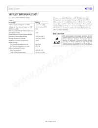 AD7150BRMZ-REEL Datasheet Page 5