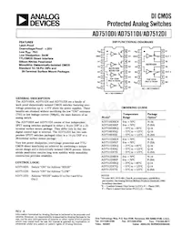 AD7511DISQ/883B Datenblatt Cover