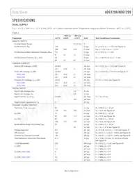 ADG1209YCPZ-REEL Datasheet Pagina 3